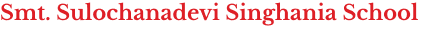 Smt. Sulochanadevi Singhania School (IBDP) logo